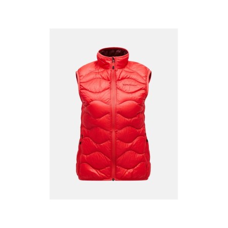 Kamizelka puchowa damska PEAK PERFORMANCE Helium Down Vest Women czerwony - S