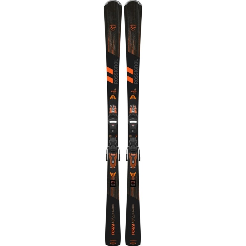 Narty Rossignol FORZA 40° V-CA + wiązania LOOK Xpress 11 GW - 157