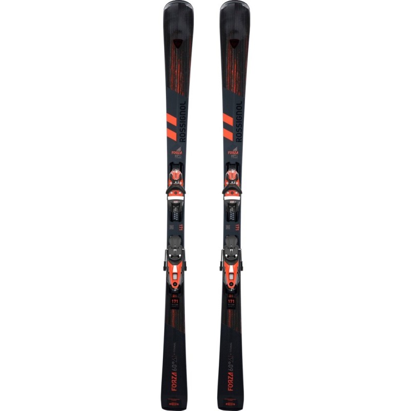 Narty Rossignol FORZA 60° V-TI Konect + wiązania LOOK NX 12 GW - 156