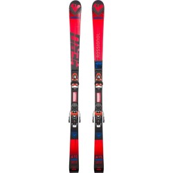 Narty ROSSIGNOL HERO GS PRO (R21) + wiązania LOOK SPX 10 GW B73 Hot Red - 164