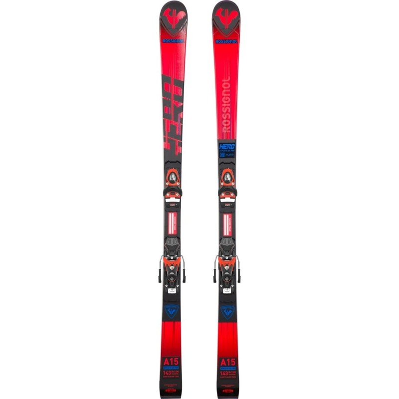 Narty ROSSIGNOL HERO GS PRO (R21) + wiązania LOOK SPX 10 GW B73 Hot Red - 164