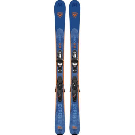 Narty ROSSIGNOL EXPERIENCE PRO + wiązania LOOK KID4 GW - 104