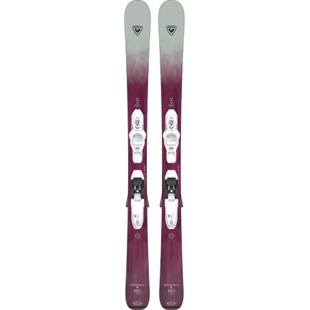 Narty ROSSIGNOL EXPERIENCE W PRO + wiązania LOOK KID4 - 104