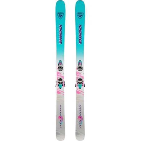 Zestaw narciarski ROSSIGNOL SUPER BLACKOPS 98 OPEN PIVOT15 - 172