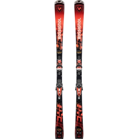 Zestaw narciarskie narciarski ROSSIGNOL HERO CARVE K NX12 - 162