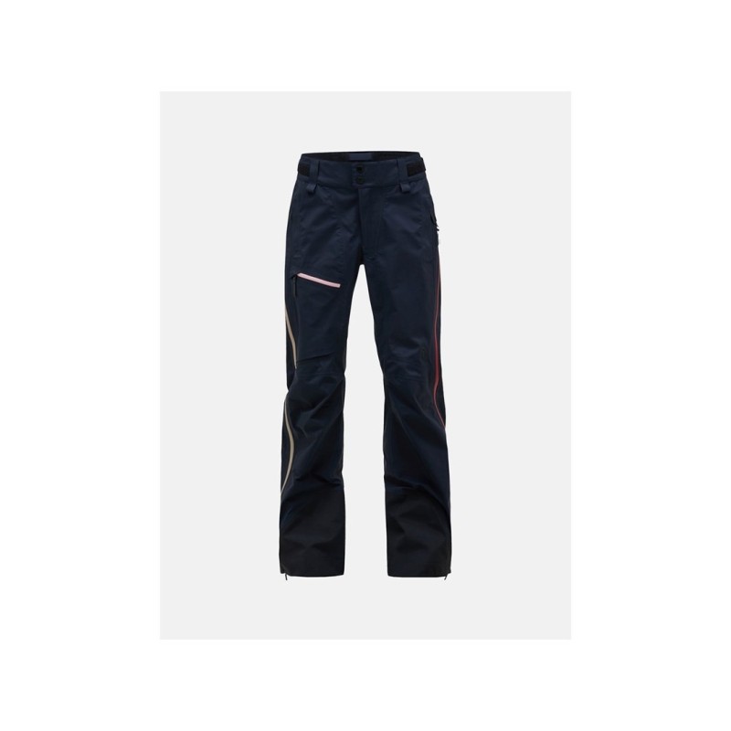 Spodnie narciarskie Peak Performance W Alpine Gore-Tex granatowy - L