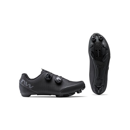 Buty rowerowe NORTHWAVE Rebel 3 czarny - rozmiar 43