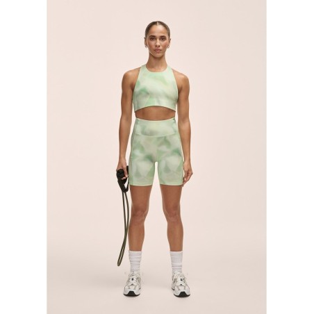 Legginsy damskie Casall High Waist Bike Shorts zielony - L