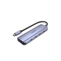 UNITEK HUB USB-C 3.1, 4X USB-C, 5 GBPS, H1107K