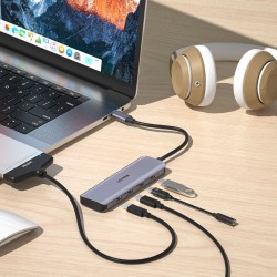 UNITEK HUB USB-C 3.1, 4X USB-C, 5 GBPS, H1107K