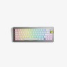 Klawiatura Glorious GMMK 3 Pro HE Wireless 65% Custom Gaming-Tastatur - Pre-Built, ANSI (USA), Fox HE Switches, srebrna