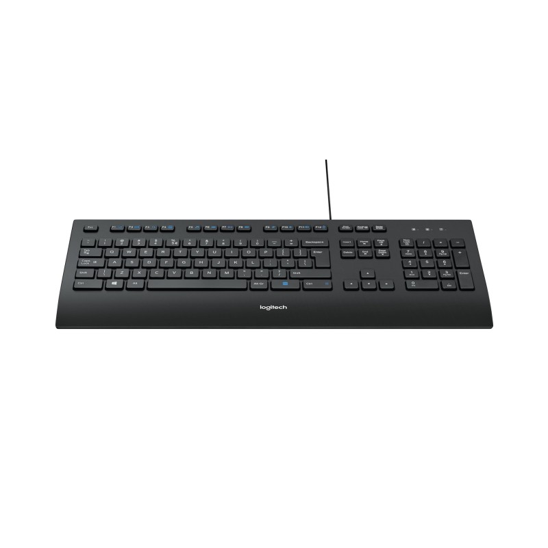 Logitech K280E Pro f/ Business klawiatura USB QWERTY Amerykański międzynarodowy Czarny