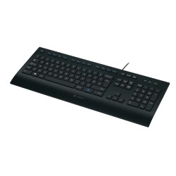 Logitech K280E Pro f/ Business klawiatura USB QWERTY Amerykański międzynarodowy Czarny