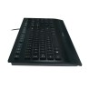 Logitech K280E Pro f/ Business klawiatura USB QWERTY Amerykański międzynarodowy Czarny