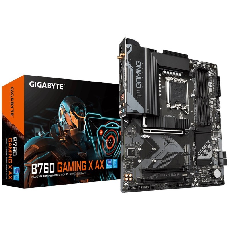 Gigabyte B760 GAMING X AX płyta główna Intel B760 Express LGA 1700 ATX Gigabyte B760 GAMING X AX płyta główna Intel B760 Express LGA 1700 ATX