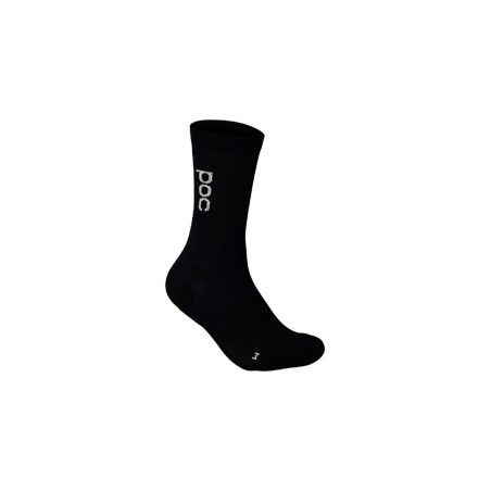 Skarpety rowerowe POC Ultra Sock Mid czarny - S