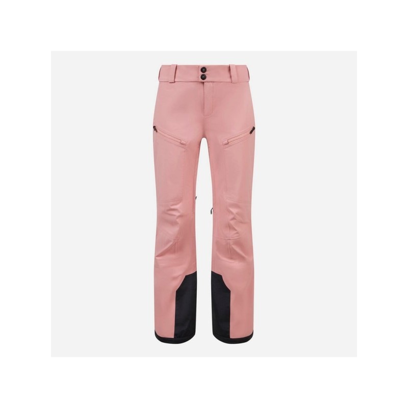 Spodnie Rossignol W Skpr 3L Ayr Pant różowy - L