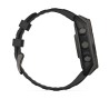 Zegarek sportowy Garmin Fenix 8 Solar Sapphire Titanium Carbon Grey 47mm Tytanowy