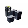 CURVER ZESTAW KOSZY DO SEGREGACJI ŚMIECI 3szt 2x10L+6L
