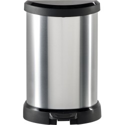 CURVER KOSZ NA ŚMIECI METALIZOWANY 5L