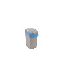 CURVER KOSZ NA ŚMIECI "FLIP BIN" 50L /SREBRNY/ NIEBIESKI