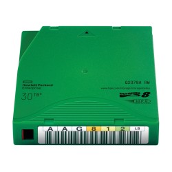HPE LTO-8 Ultrium 30TB RW Data Cartridge Pusta taśma danych 12 TB 1,26 cm