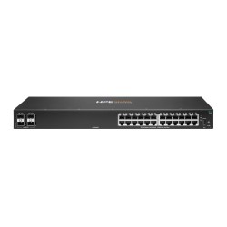 HPE Aruba Networking 6100 24G 4SFP+ Zarządzany L3 Gigabit Ethernet (10/100/1000) 1U Czarny