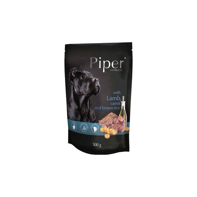 DOL.NOTECI Piper z jag.march i ryż. brąz. pies 500g DOL.NOTECI Piper z jag.march i ryż. brąz. pies 500g