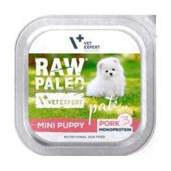 VetExpert Raw Paleo PORK Pate Mini Puppy 150g