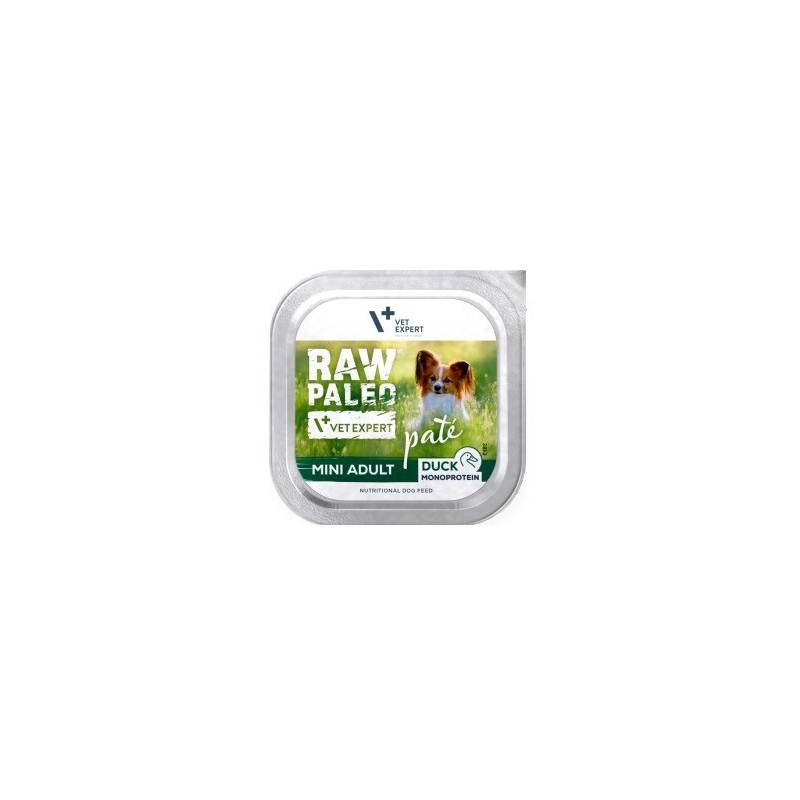 VetExpert Raw Paleo DUCK Pate Mini Adult 150g VetExpert Raw Paleo DUCK Pate Mini Adult 150g
