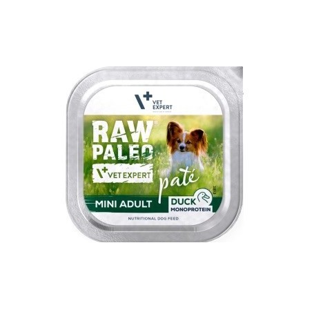 VetExpert Raw Paleo DUCK Pate Mini Adult 150g
