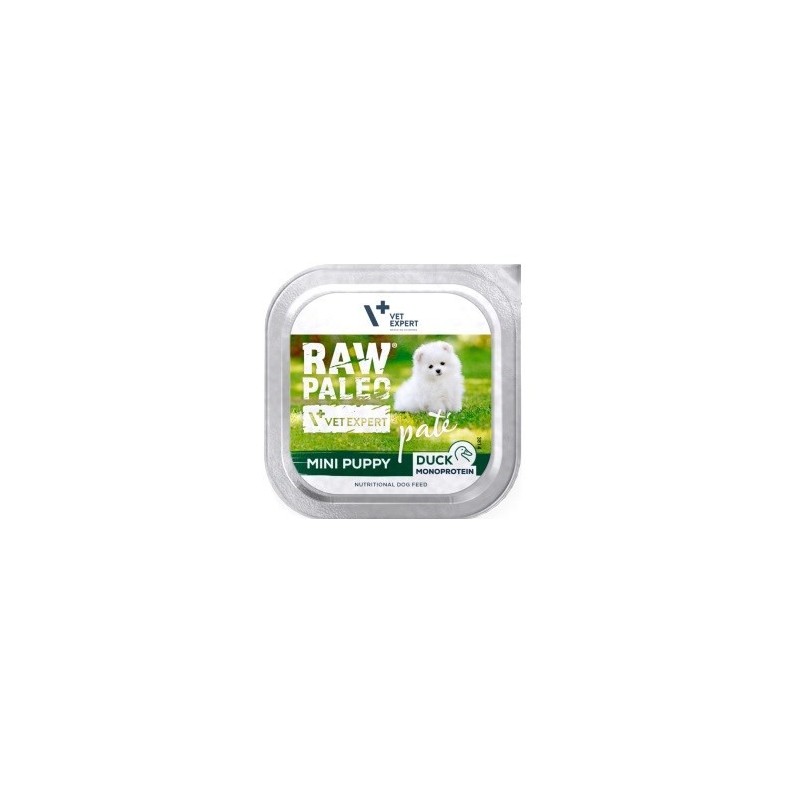 VetExpert Raw Paleo DUCK Pate Mini Puppy 150g VetExpert Raw Paleo DUCK Pate Mini Puppy 150g