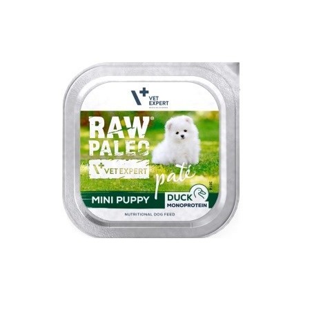 VetExpert Raw Paleo DUCK Pate Mini Puppy 150g