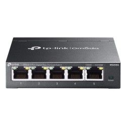 TP-Link Omada ES205G łącza sieciowe Zarządzany Gigabit Ethernet (10/100/1000) Czarny