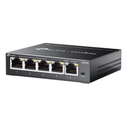 TP-Link Omada ES205G łącza sieciowe Zarządzany Gigabit Ethernet (10/100/1000) Czarny