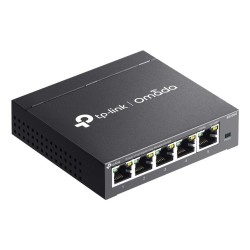 TP-Link Omada ES205G łącza sieciowe Zarządzany Gigabit Ethernet (10/100/1000) Czarny
