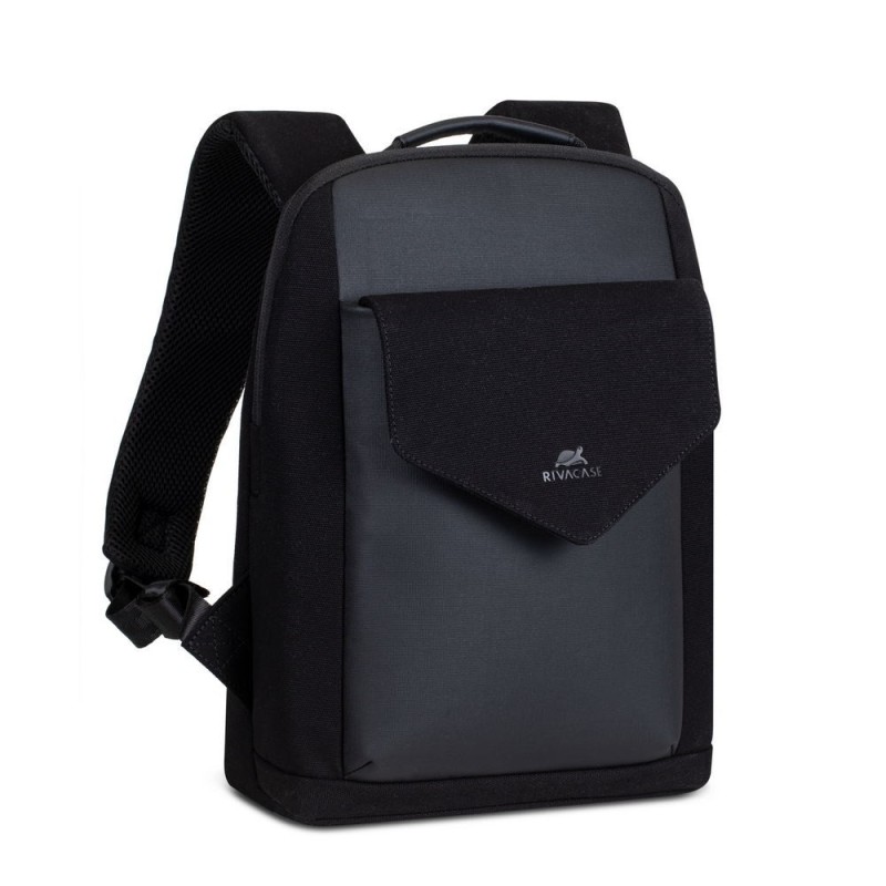 RIVACASE PLECAK NA LAPTOP 13,3" CARDIFF, CZARNY, ZE SKÓRY EKOLOGICZNEJ I PŁÓTNA RIVACASE PLECAK NA LAPTOP 13,3" CARDIFF, CZARNY, ZE SKÓRY EKOLOGICZNEJ I PŁÓTNA