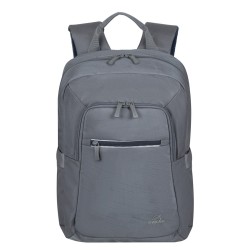 RIVACASE PLECAK NA LAPTOP 13,3-14" ALPENDORF ECO, SZARY, MATERIAŁ WODOODPORNY, EKO RPET, KIESZENIE NA SMARTFON, DOKUM.,AKCES.