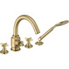 Bateria wannowa 4-otworowa z zestawem prysznicowym BQT_M14D 5908212076033
