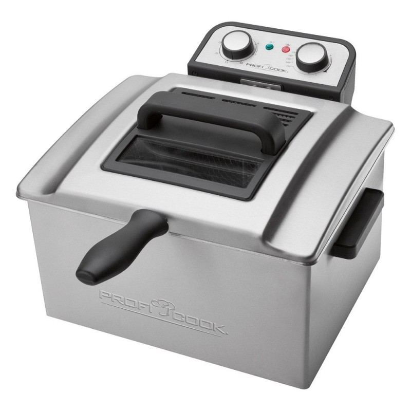 Frytownica Clatronic PC-FR 1038 (4 l 2,0 kg 3000W srebrny) Frytownica Clatronic PC-FR 1038 (4 l 2,0 kg 3000W srebrny)