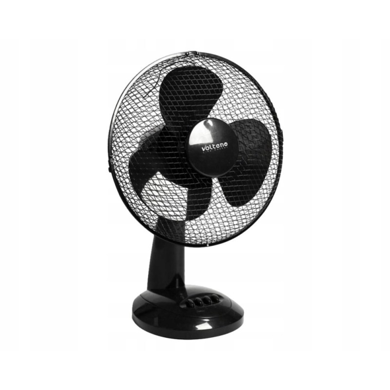VOLTENO WENTYLATOR BIURKOWY CZARNY 30cm
