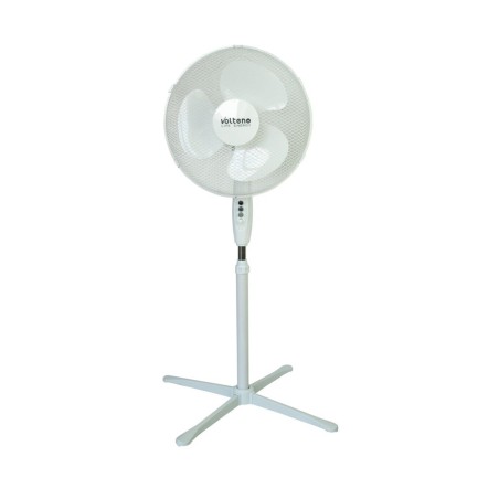 VOLTENO WENTYLATOR PODŁOGOWY BIAŁY 40cm PODSTAWA KRZYŻAK