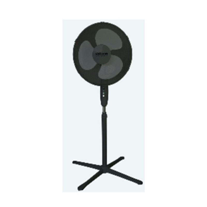 VOLTENO WENTYLATOR PODŁOGOWY CZARNY 40cm PODSTAWA KRZYŻAK