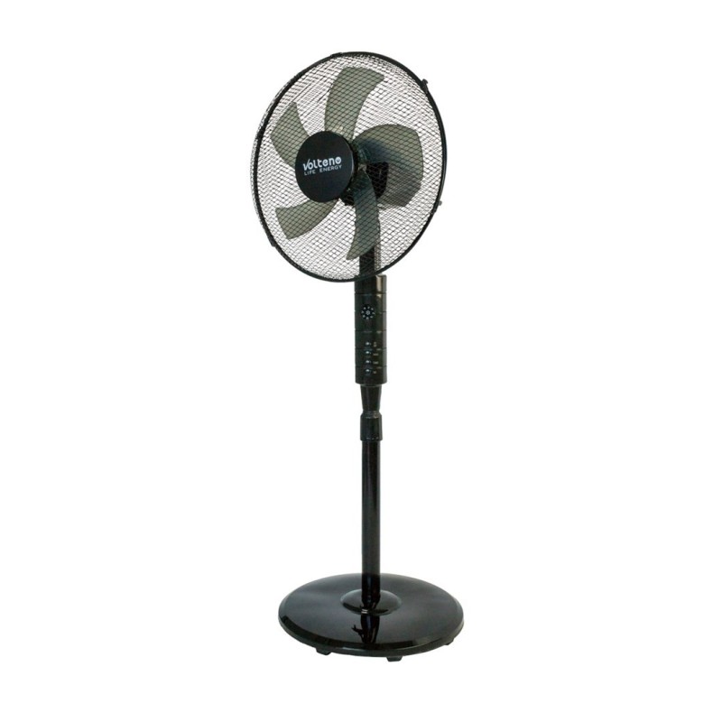 VOLTENO WENTYLATOR PODŁOGOWY CZARNY+ WYŚWIETLACZ 40cm
