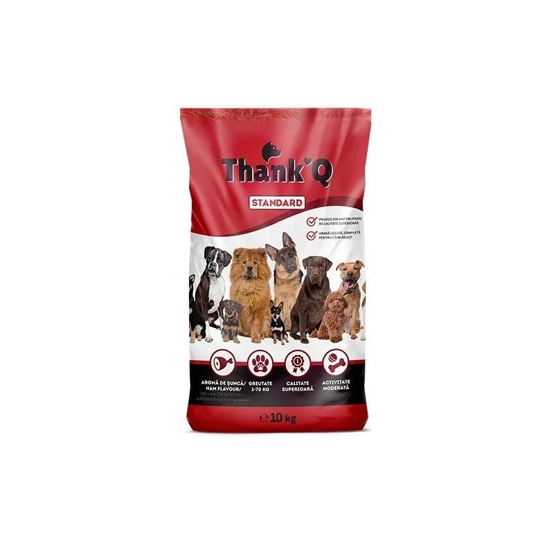 THANK'Q STANDARD smak szynka karma dla psa 10kg THANK'Q STANDARD smak szynka karma dla psa 10kg
