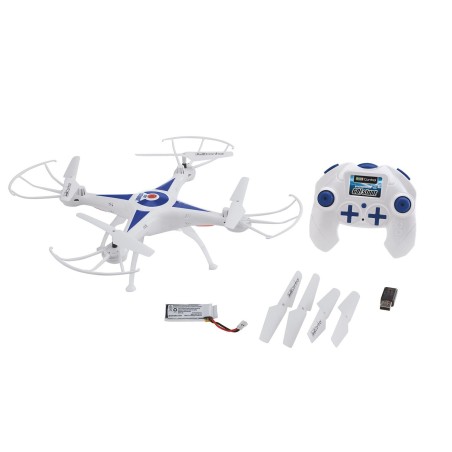 Revell GO! STUNT 4 wirn. Quadcopter 380 mAh Niebieski, Biały