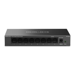 Mercusys MS108GS łącza sieciowe Nie zarządzany Gigabit Ethernet (10/100/1000) Czarny