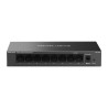 Mercusys MS108GS łącza sieciowe Nie zarządzany Gigabit Ethernet (10/100/1000) Czarny