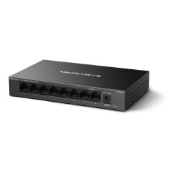 Mercusys MS108GS łącza sieciowe Nie zarządzany Gigabit Ethernet (10/100/1000) Czarny