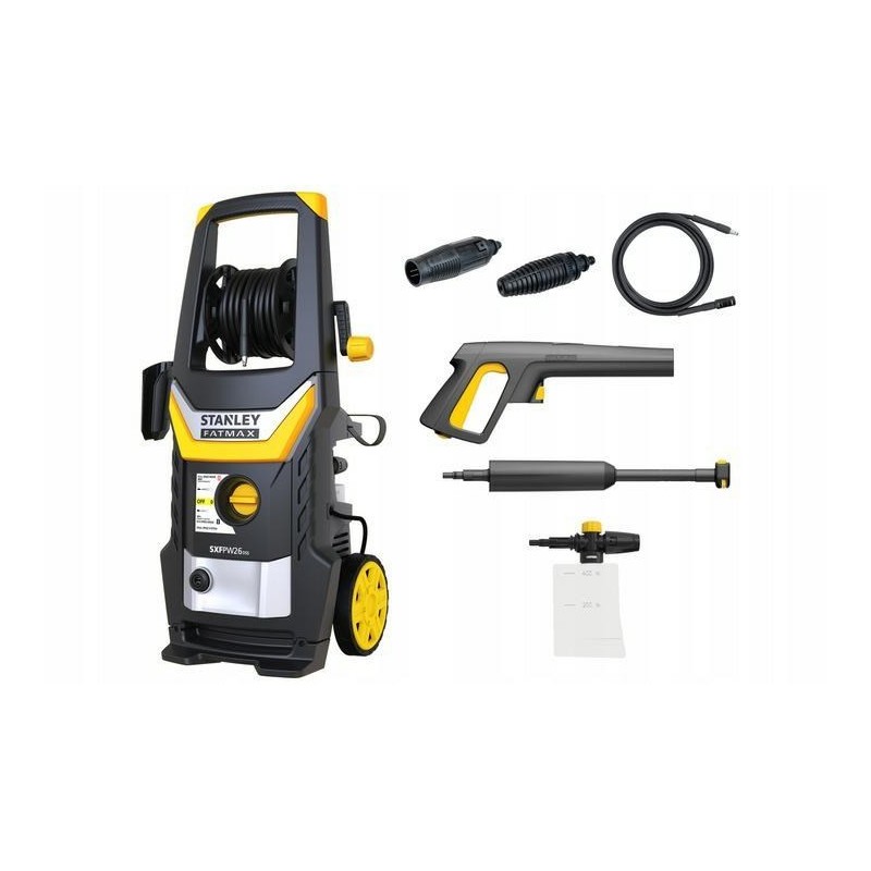 STANLEY - Myjka ciśnieniowa 2600W 180bar + akcesoria